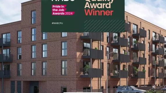 We are very proud to have received their Quality Award for our work at Eastbrook Village